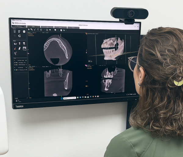 Assistant using CBCT